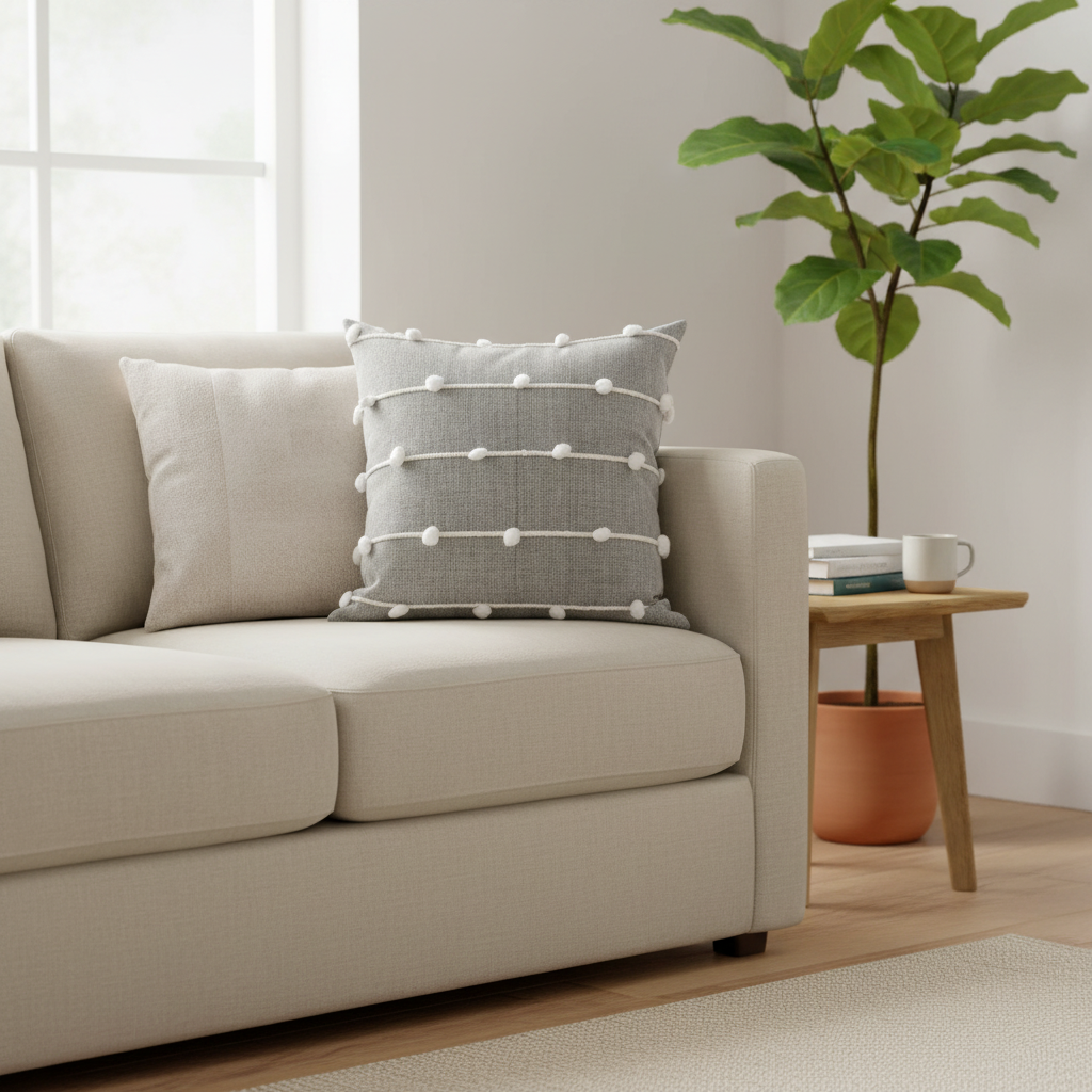 Mercana Linda 20" x 20" x 0.2" Fabric Pillow cover