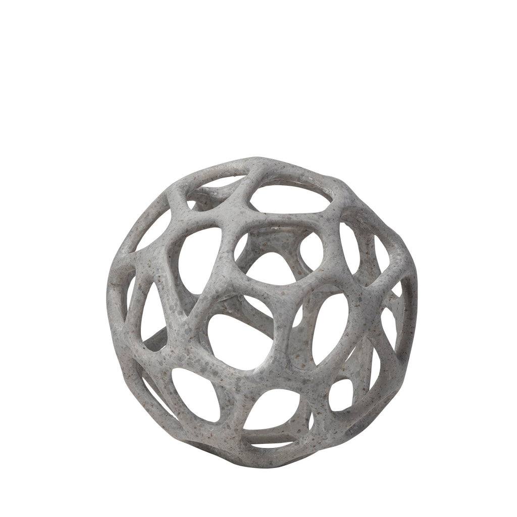 Mercana Spiro 5.9" x 5.9" x 5.9" Resin Decorative Object