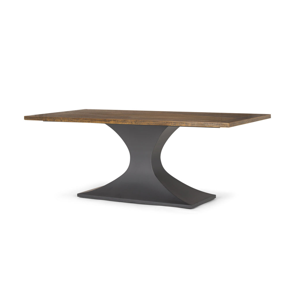 Mercana Maxton 79" x 39" x 30" Solid Wood Dining Table