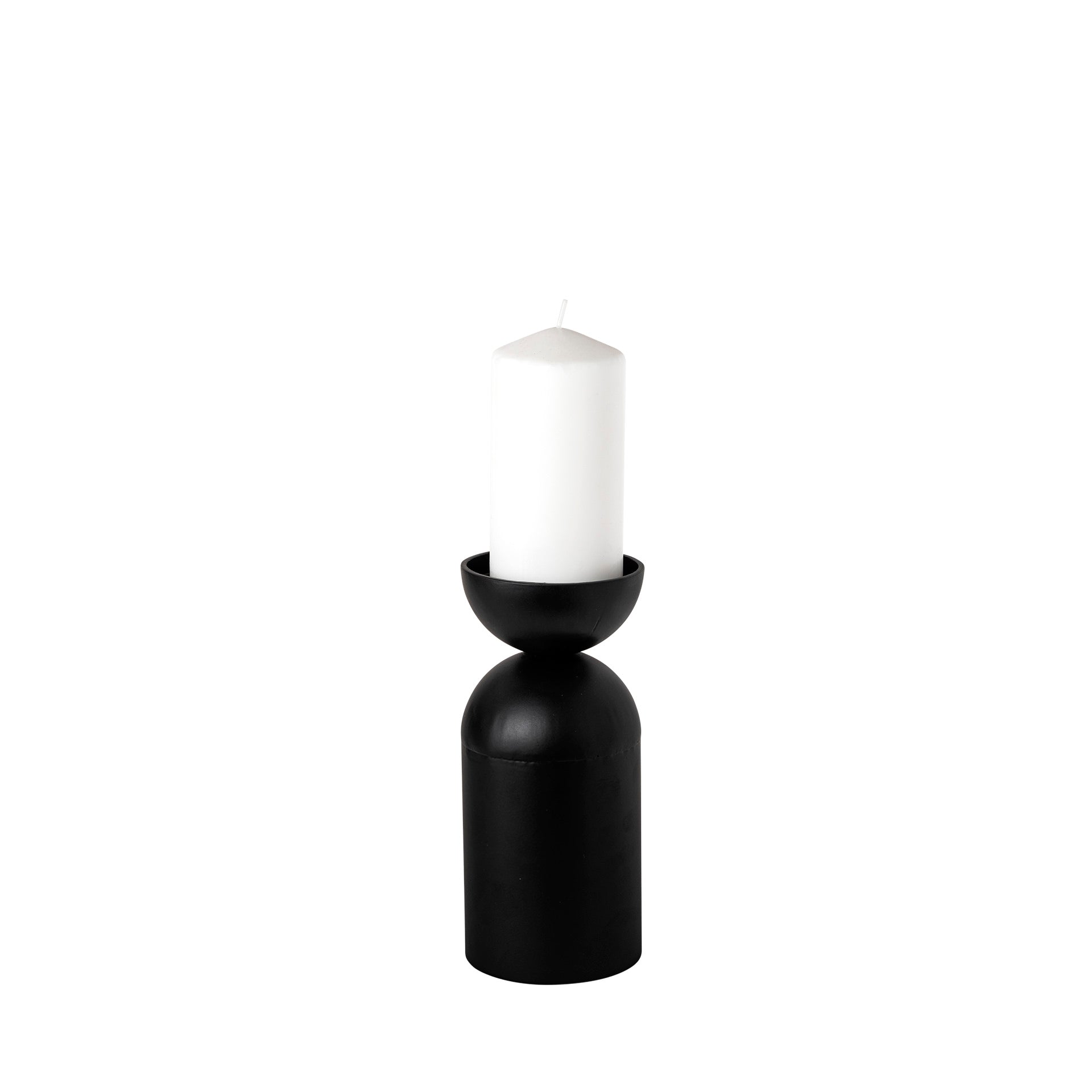 Mercana Alex 4.1" x 4.1" x 9.3" Metal Candle Holder