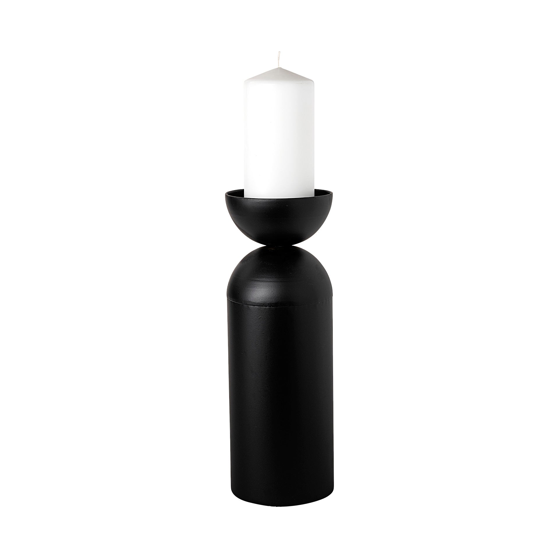Mercana Alex 4.5" x 4.5" x 13.4" Metal Candle Holder