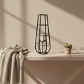 Mercana Bella 12.2" x 11.8" x 30.1" Metal Lantern