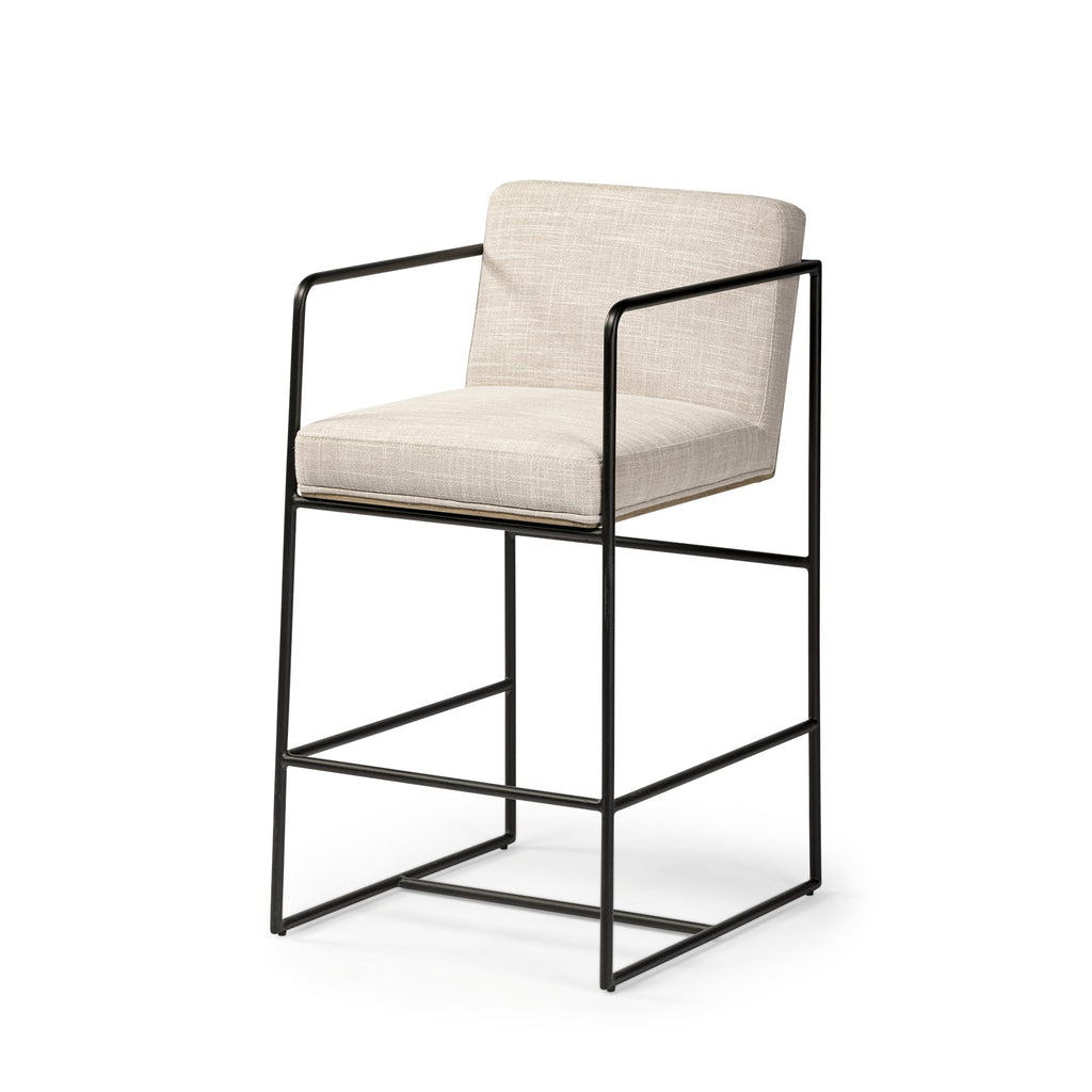 Mercana Stamford 18.7" x 22.6" x 36" Wood Stool