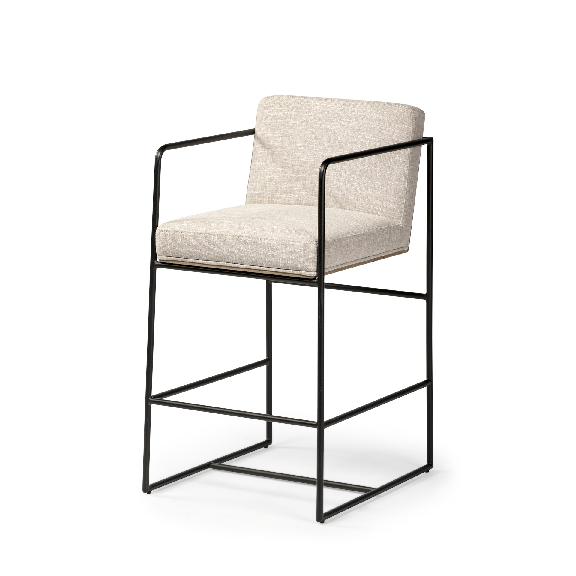 Mercana Stamford 18.7" x 22.6" x 36" Wood Stool