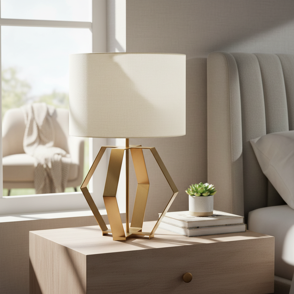 Mercana Edwards 17" x 17" x 26.5" Table Lamp