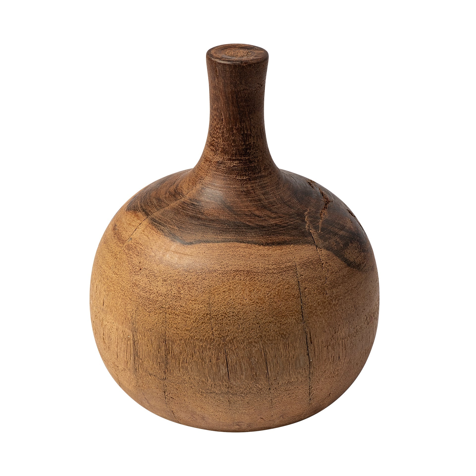Mercana Afra 7.5" x 7.5" x 10.5" Solid Wood Decorative Object