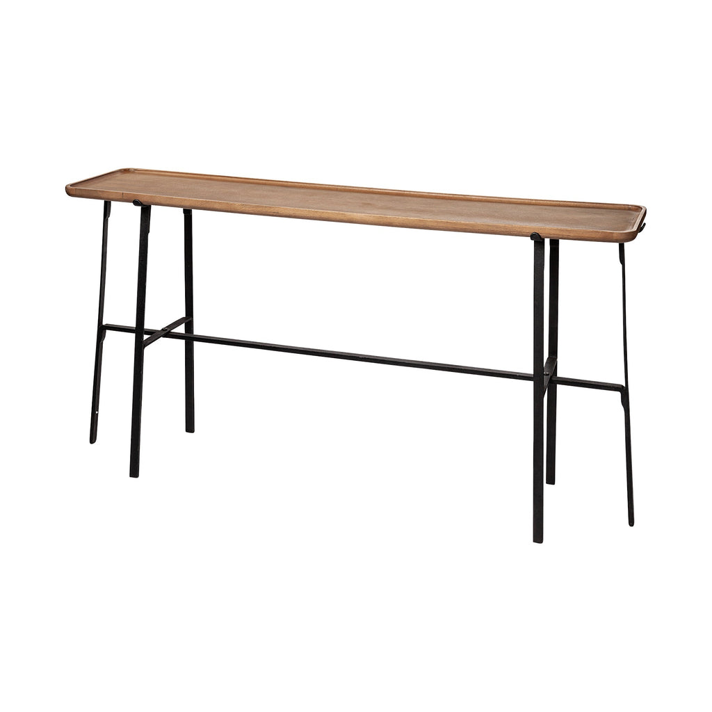 Mercana Helios 60" x 14" x 29" Iron Console Table