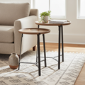 Mercana Helios 20" x 20" x 24" Metal Side Table