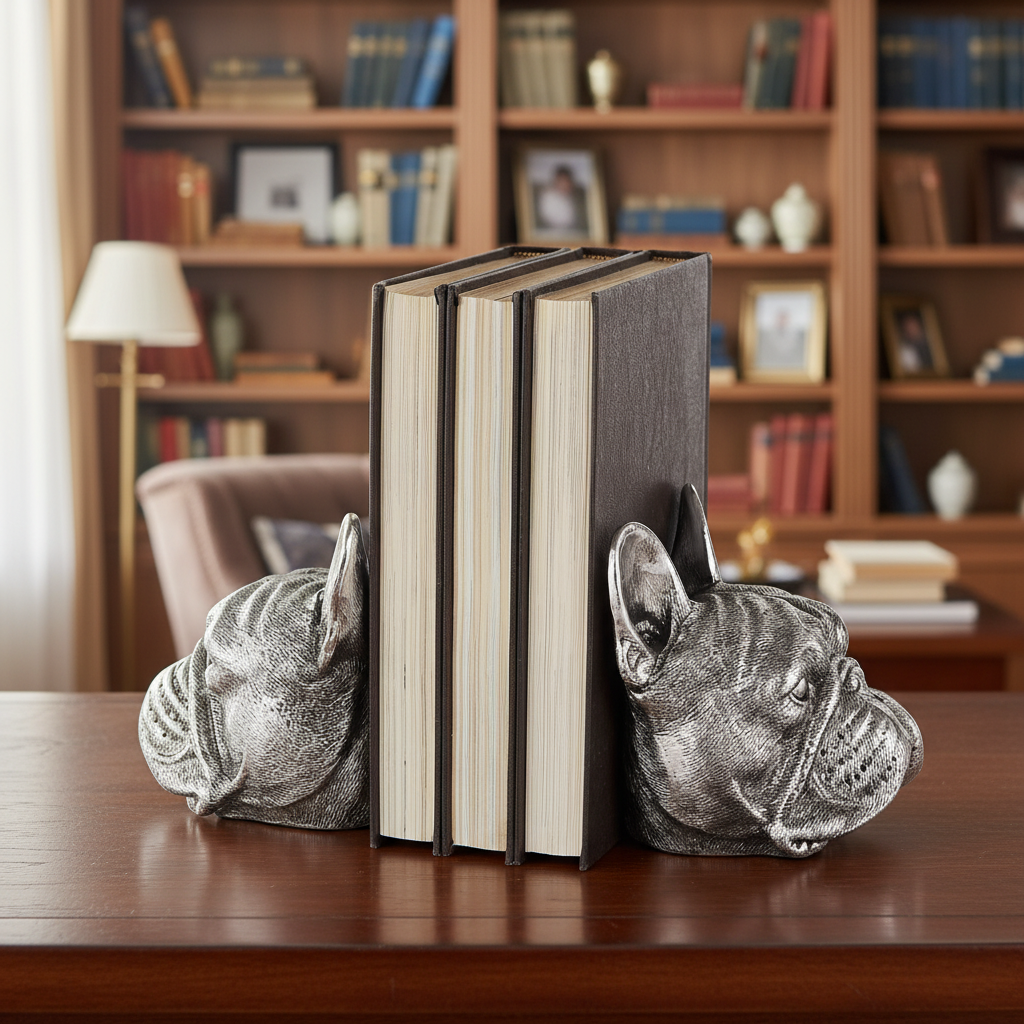 Mercana Bruno 4.8" x 4.7" x 5.5" Bookend