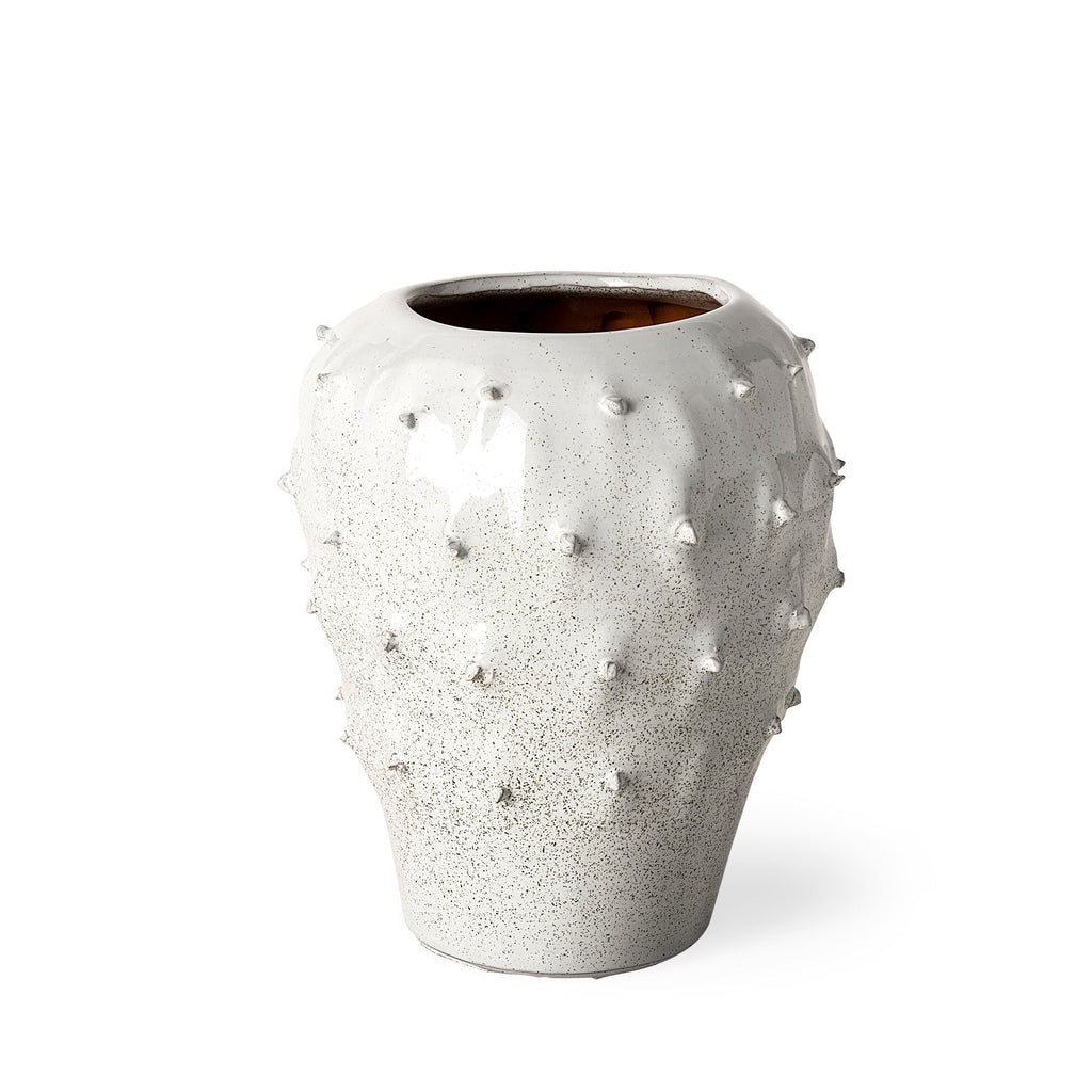 Mercana Julian 8.3" x 8.3" x 11.4" Ceramic Vase