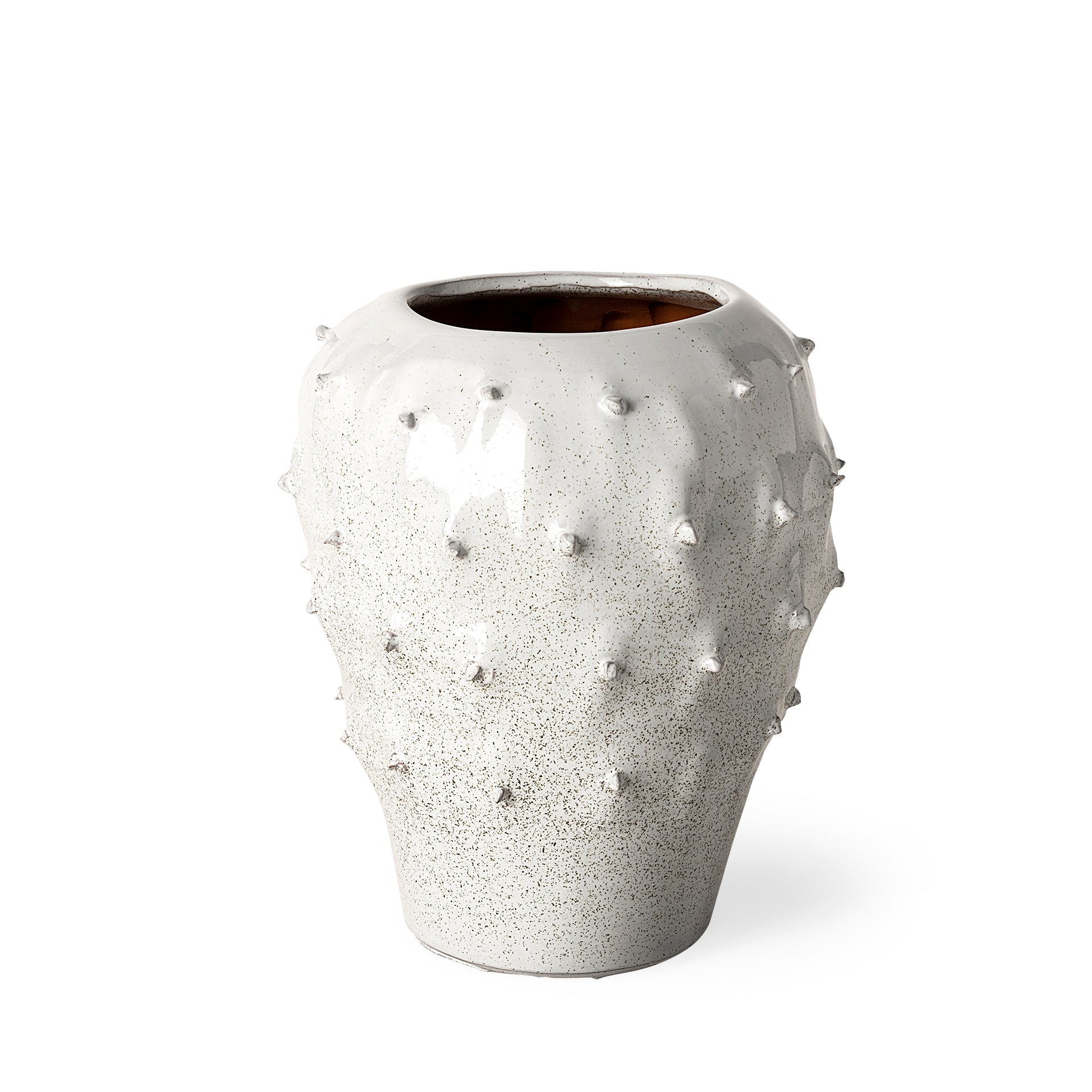 Mercana Julian 8.3" x 8.3" x 11.4" Ceramic Vase