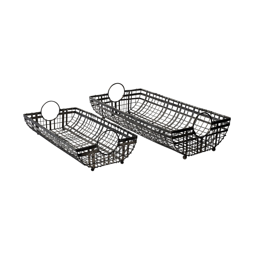 Mercana Kenneth 23.6" x 11.8" x 6.5" Basket