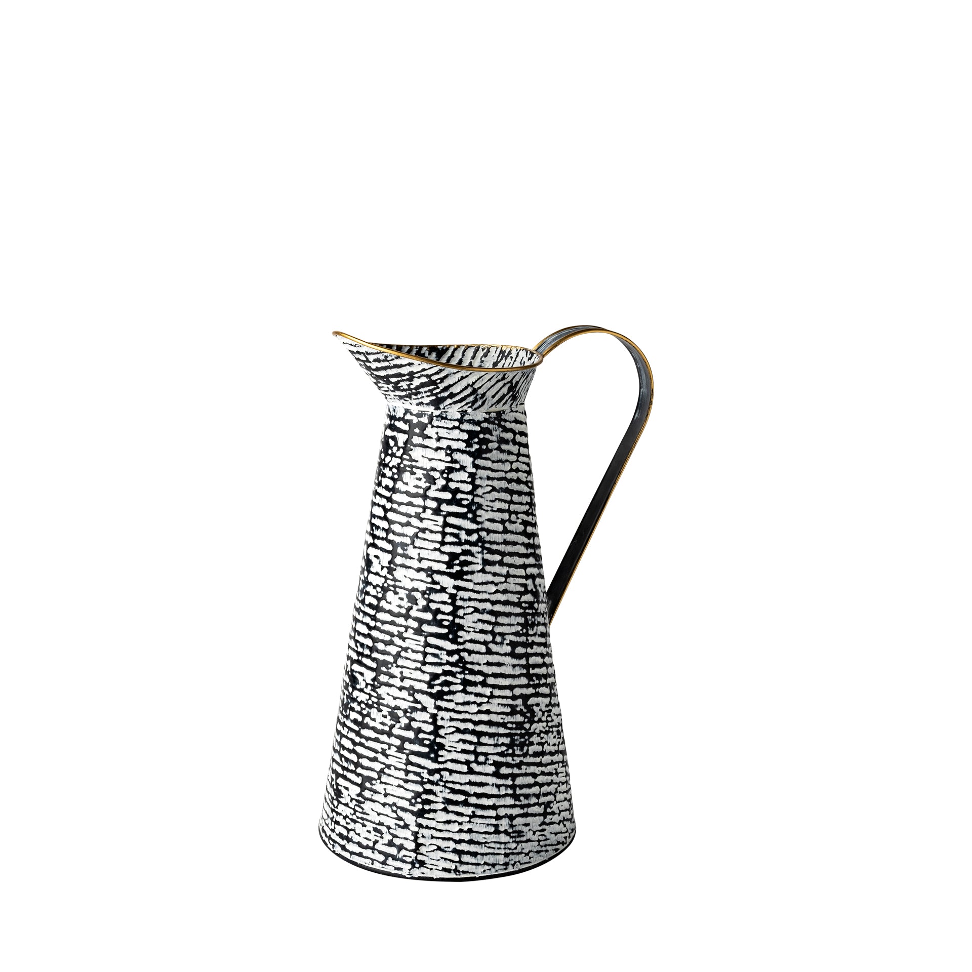 Mercana Colette 8.6" x 7.1" x 14.4" Metal Vase