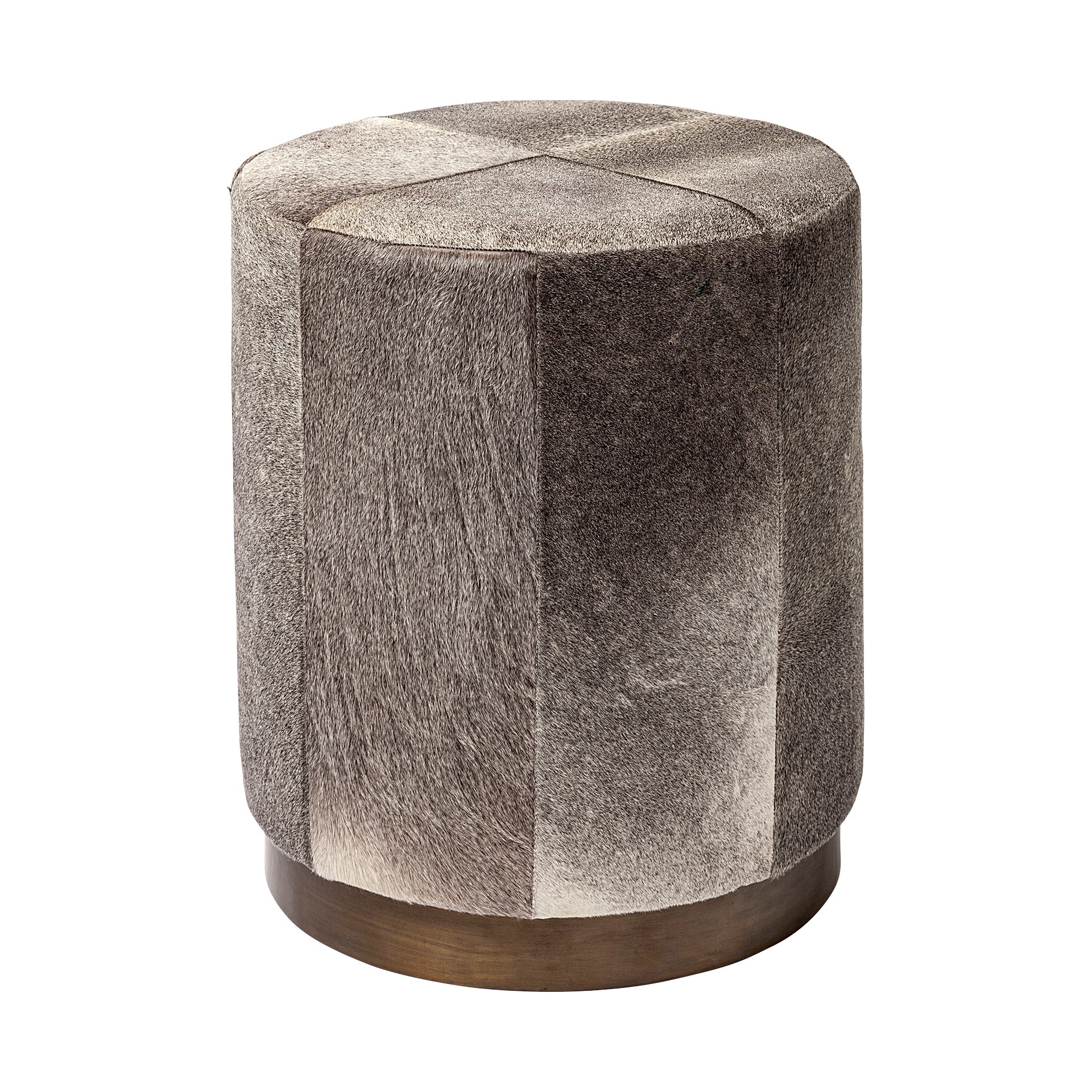 Mercana Zahavi 20" x 20" x 24" Leather Ottoman