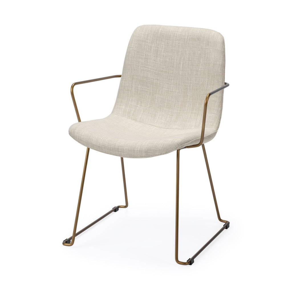 Mercana Sawyer 22.4" x 24.8" x 34.6" Metal Dining Chair (Set of 2)