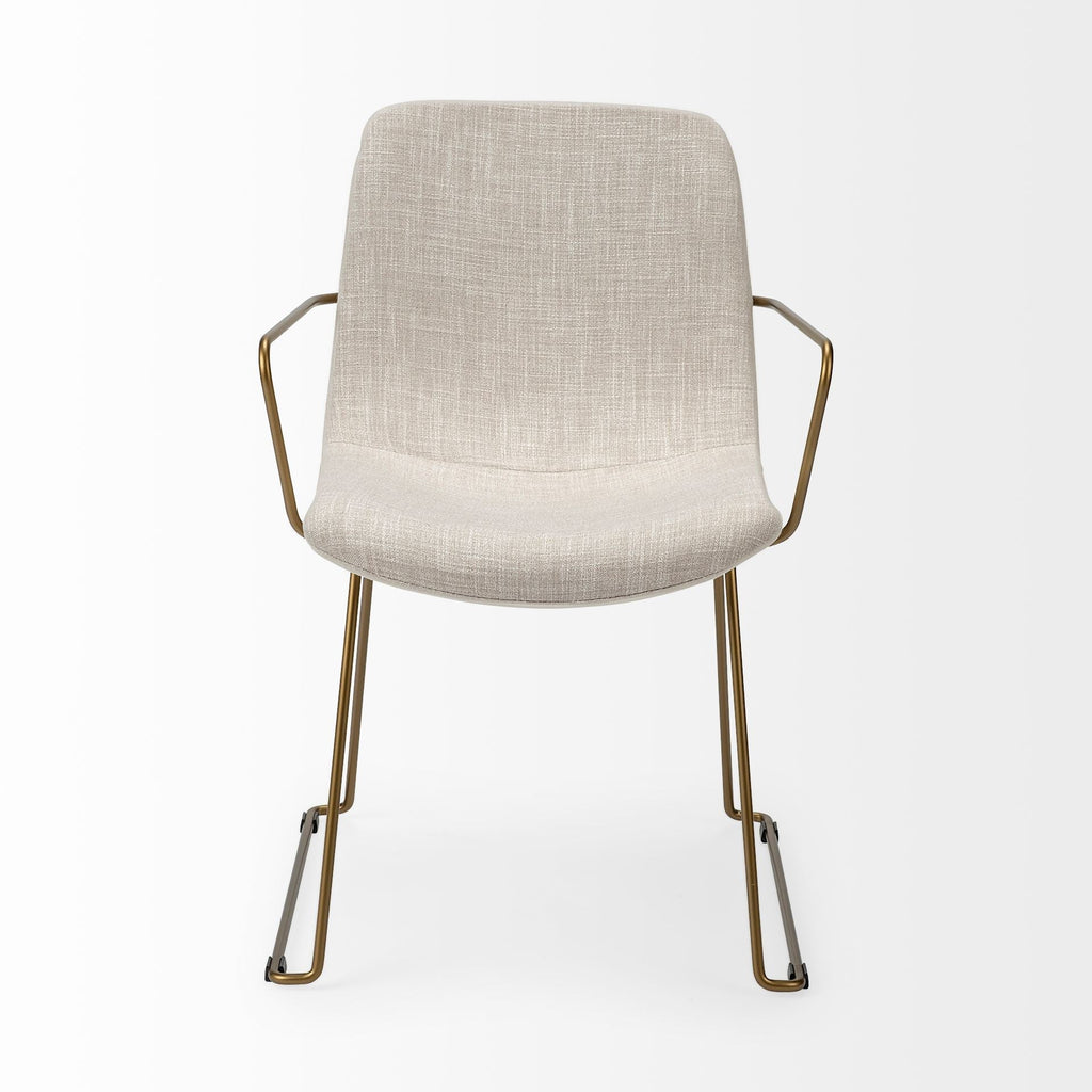 Mercana Sawyer 22.4" x 24.8" x 34.6" Metal Dining Chair (Set of 2)