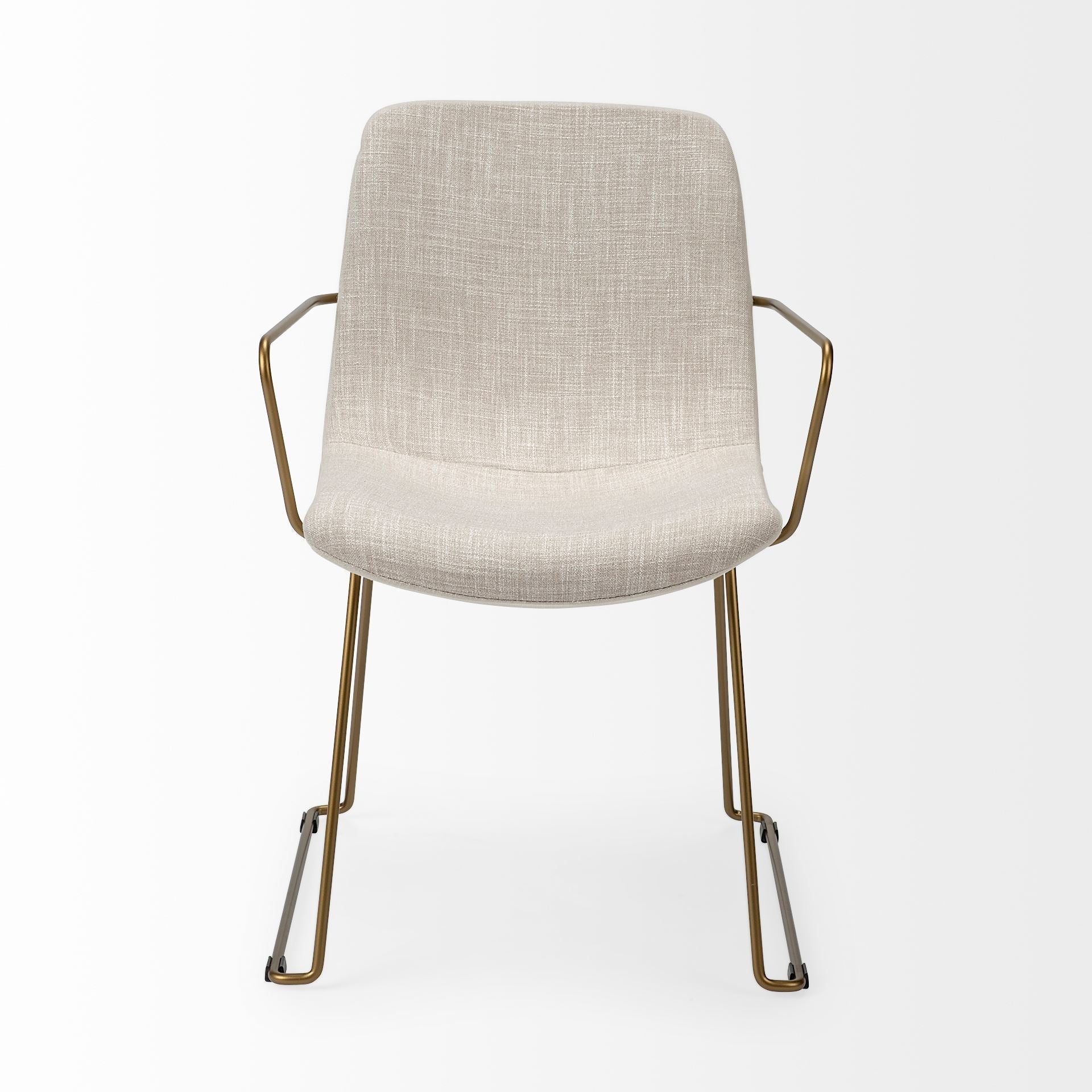 Mercana Sawyer 22.4" x 24.8" x 34.6" Metal Dining Chair (Set of 2)