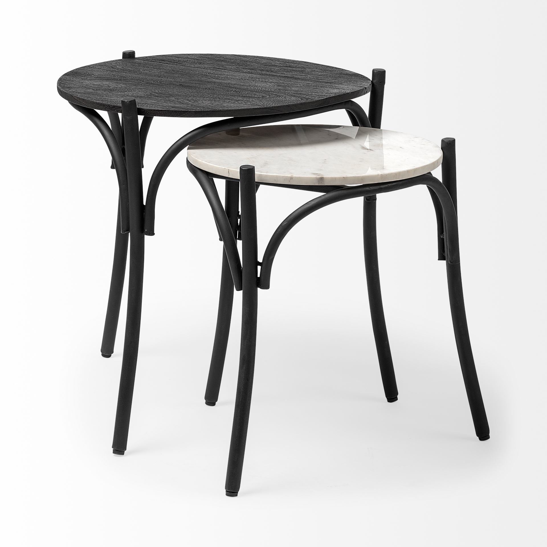 Mercana Etienne 23" x 23" x 24.3" Side Table