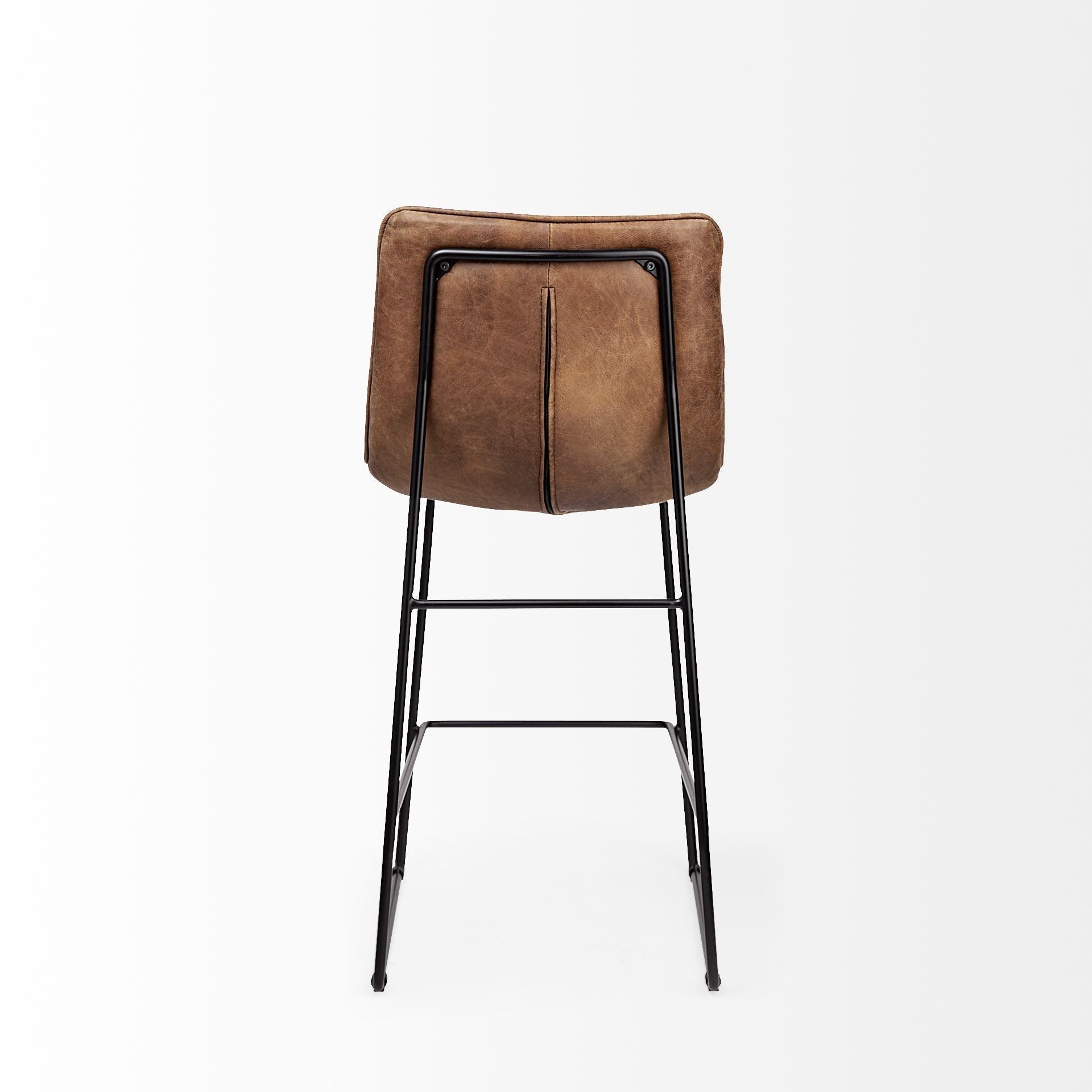 Mercana Meritt 17.3" x 23" x 37" Metal Stool