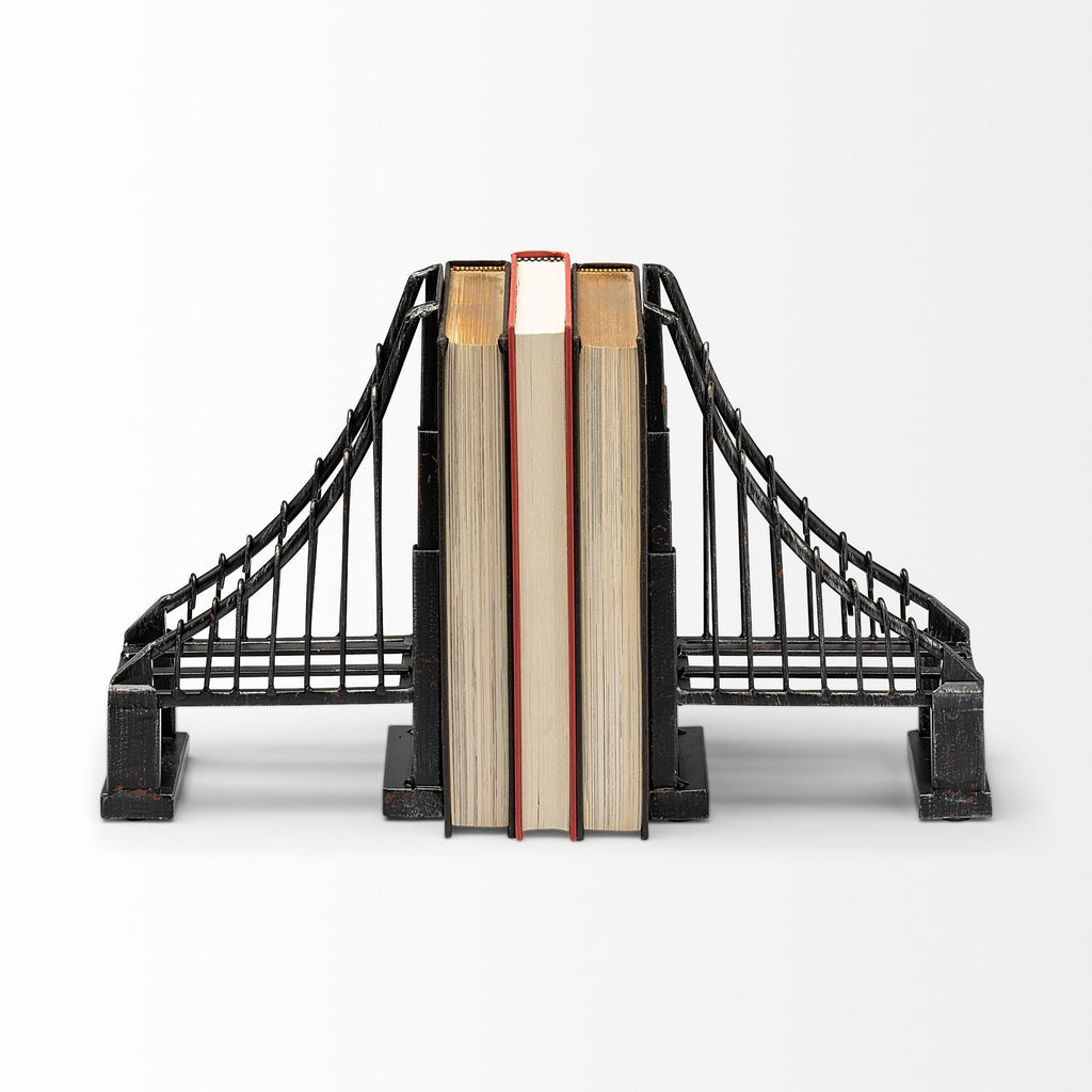 Mercana Suspension 19" x 3.9" x 10" Bookend