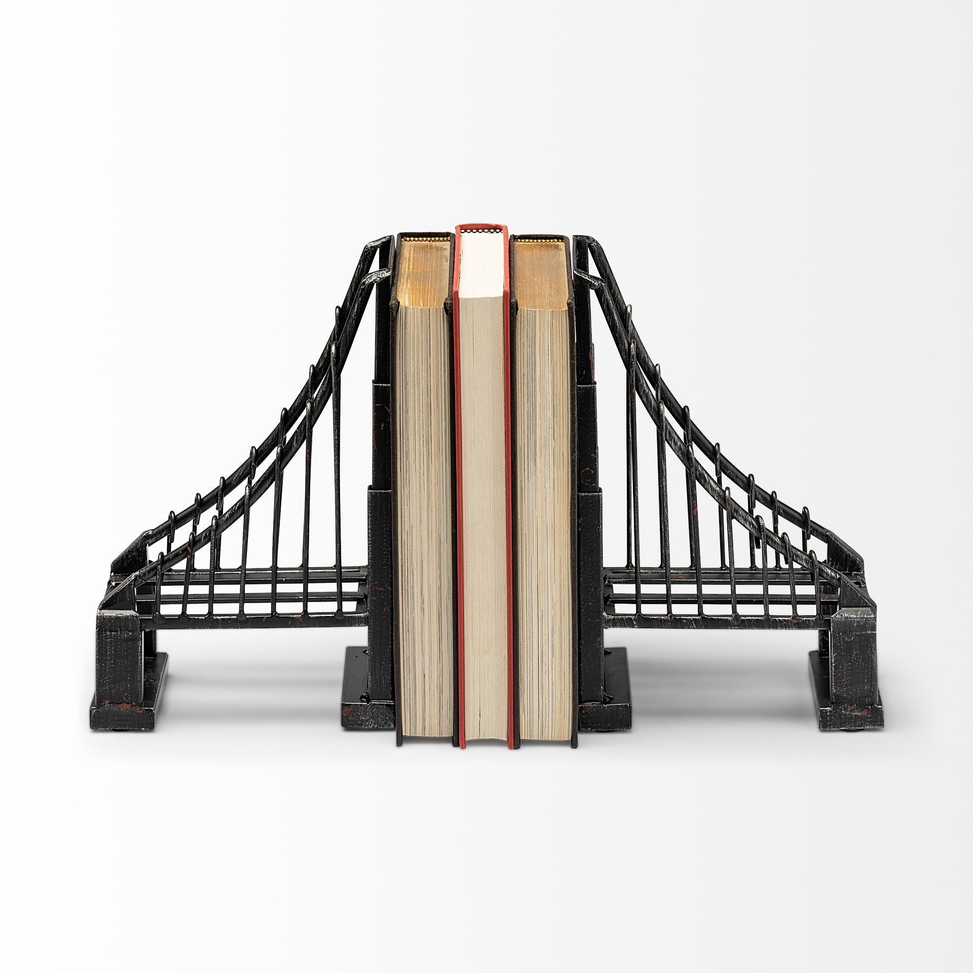 Mercana Suspension 19" x 3.9" x 10" Bookend
