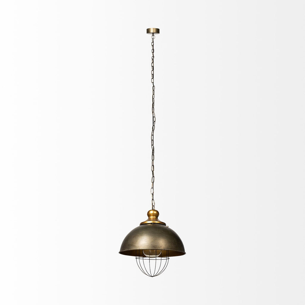 Mercana Dawson 16.3" x 16.3" x 17" Metal Pendant Lighting
