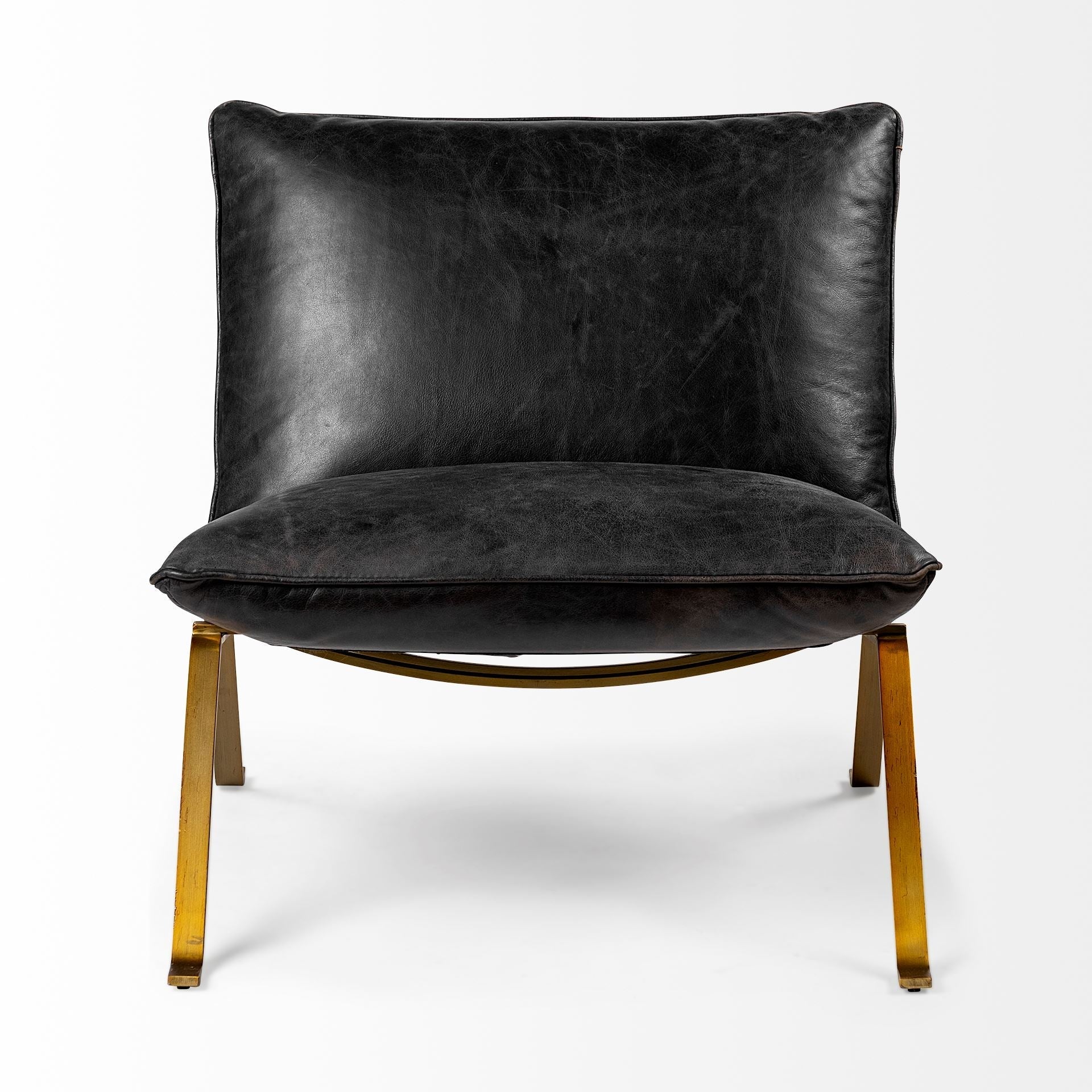 Mercana Flavelle 28" x 33.5" x 27" Iron Side Chair