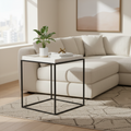 Mercana Nathan 18" x 18" x 20" Metal Side Table