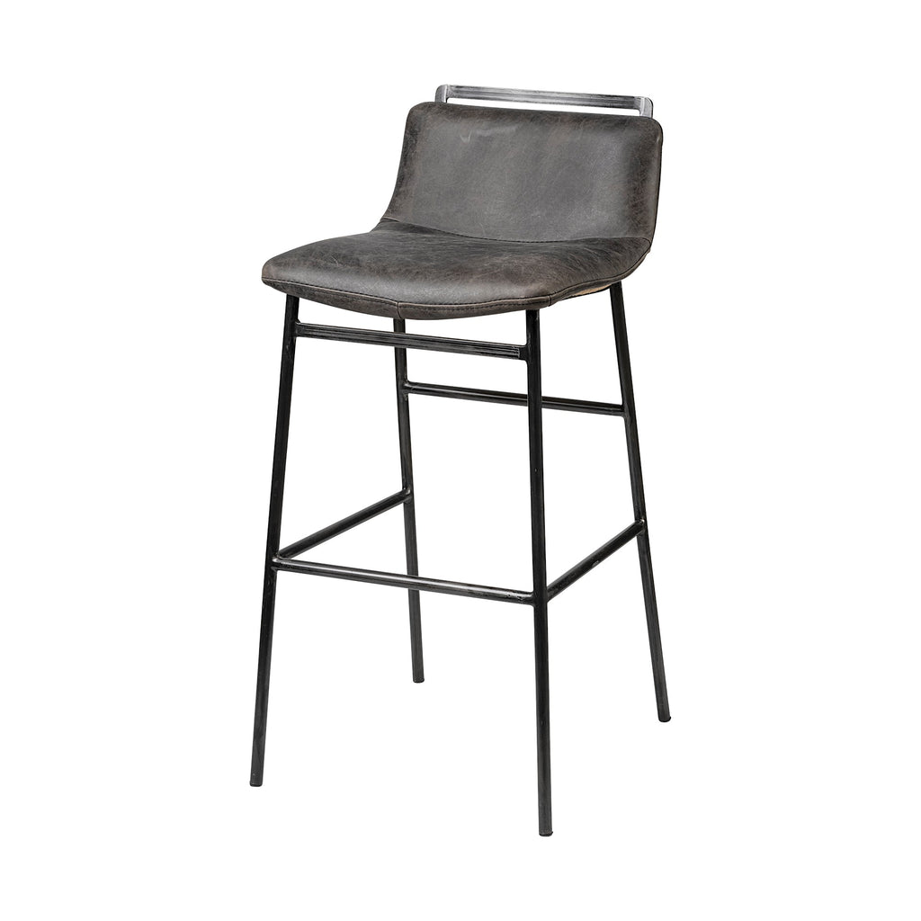 Mercana Kavalan 17.3" x 20.9" x 37.4" Metal Stool