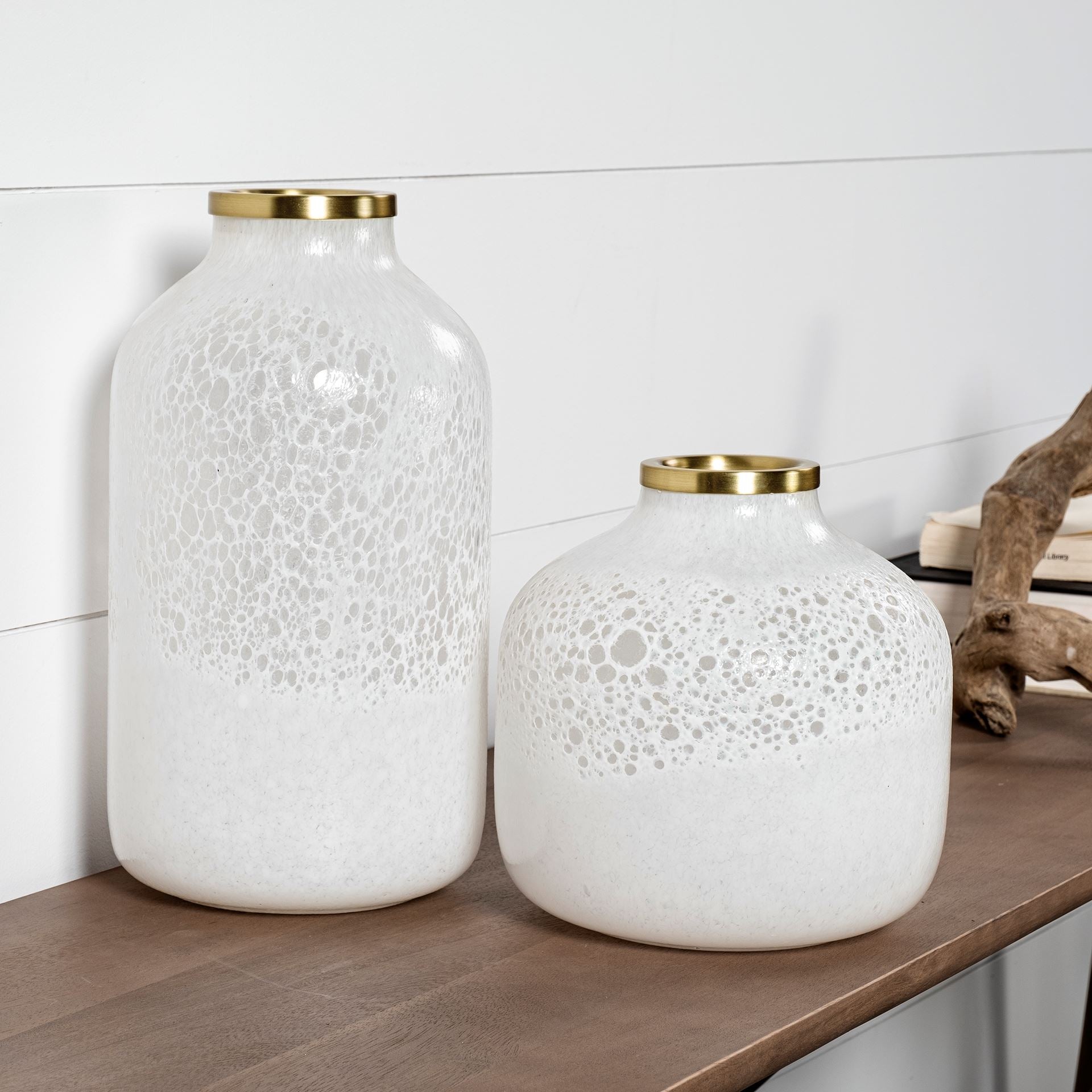 Mercana Pearl 8.4" x 8.4" x 8.5" Vase