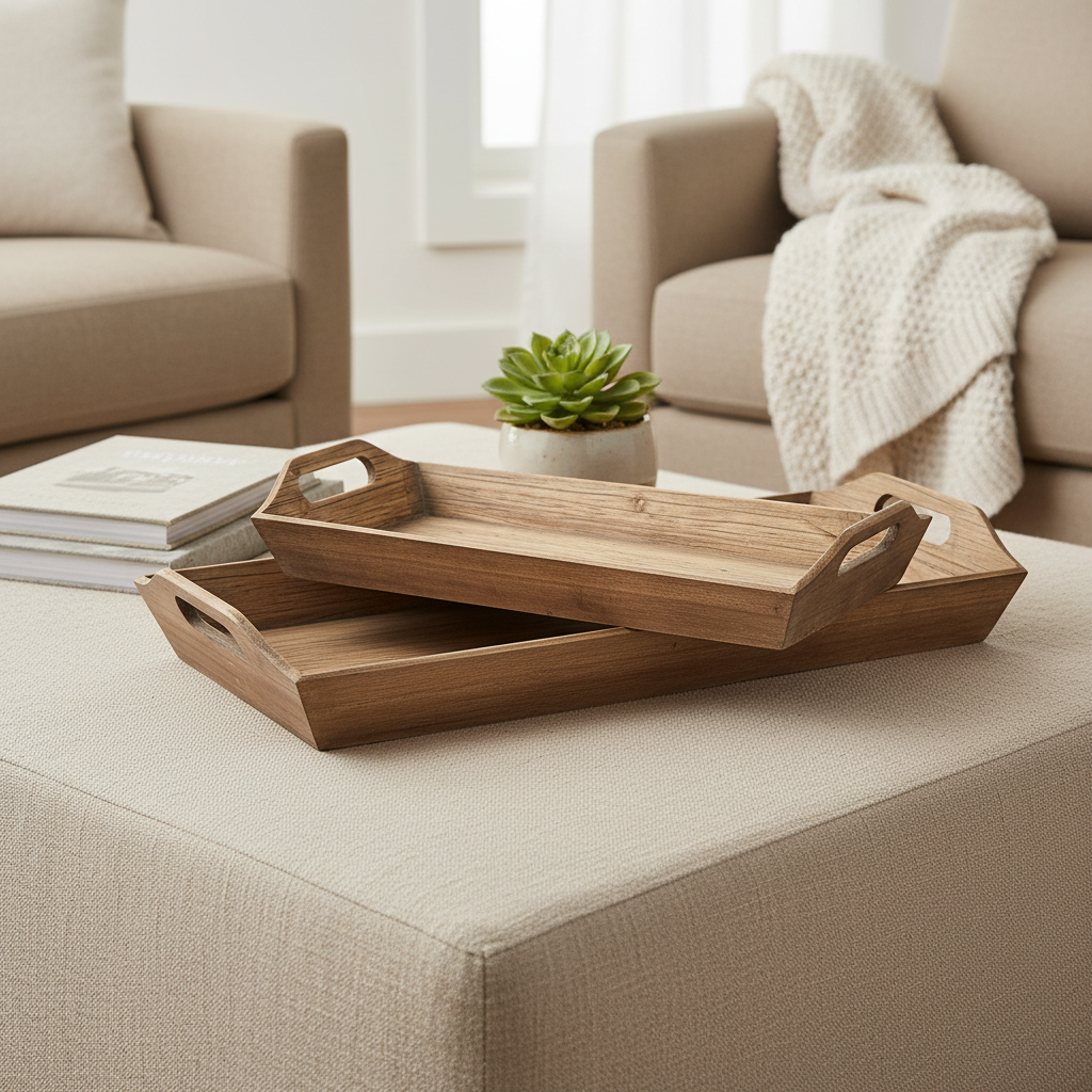 Mercana Tawny 24.8" x 11.8" x 3.7" Tray