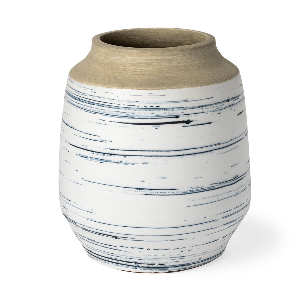 Mercana Sonnett 9.1" x 9.1" x 10.2" Ceramic Vase