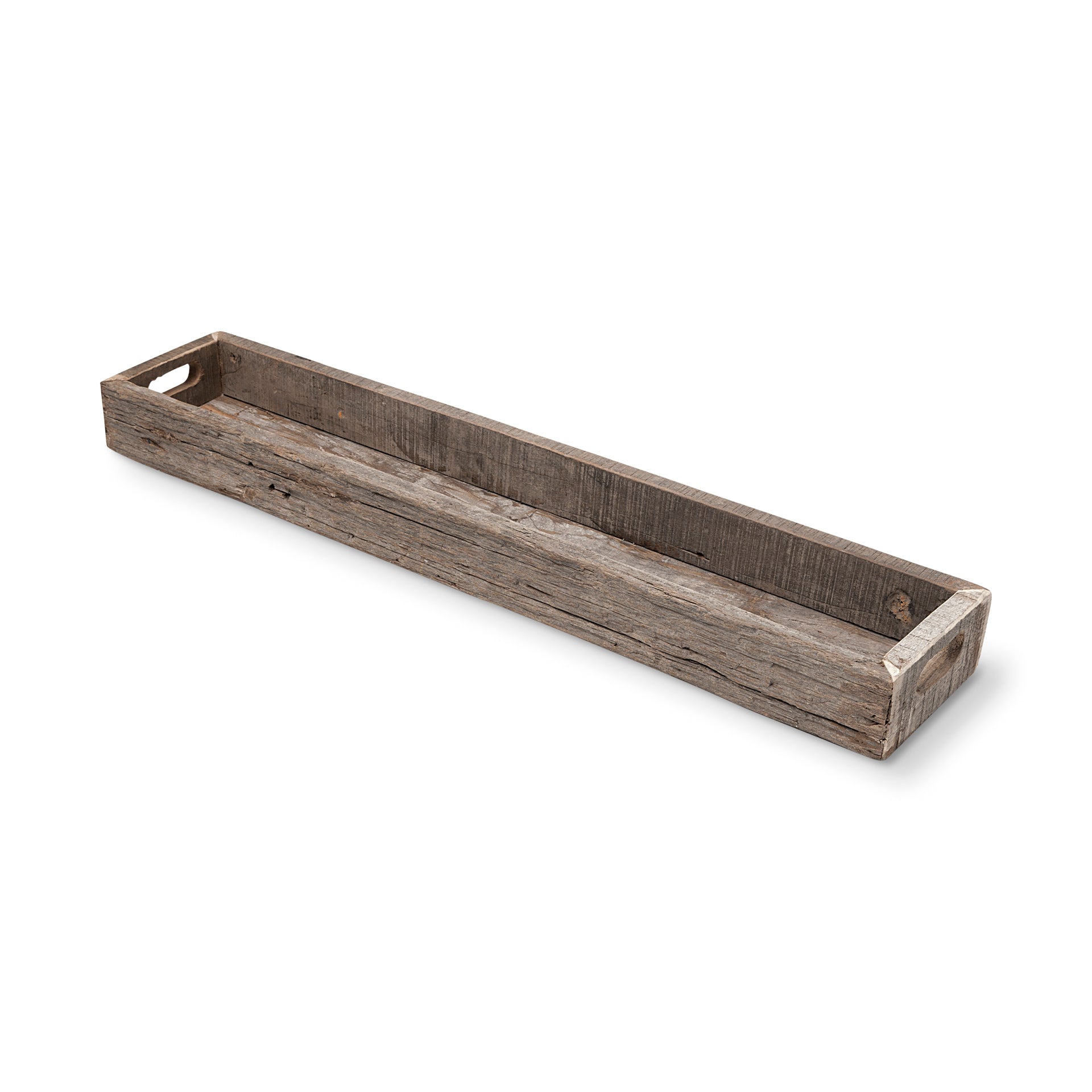 Mercana Vernon 36" x 7" x 3" Solid + Manufactured Wood Tray