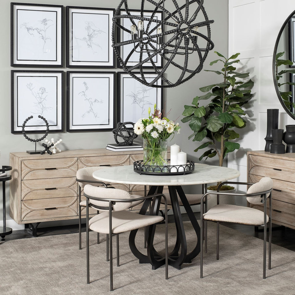 Mercana Giselle 70.1" x 15.9" x 31.9" Solid + Manufactured Wood Sideboard