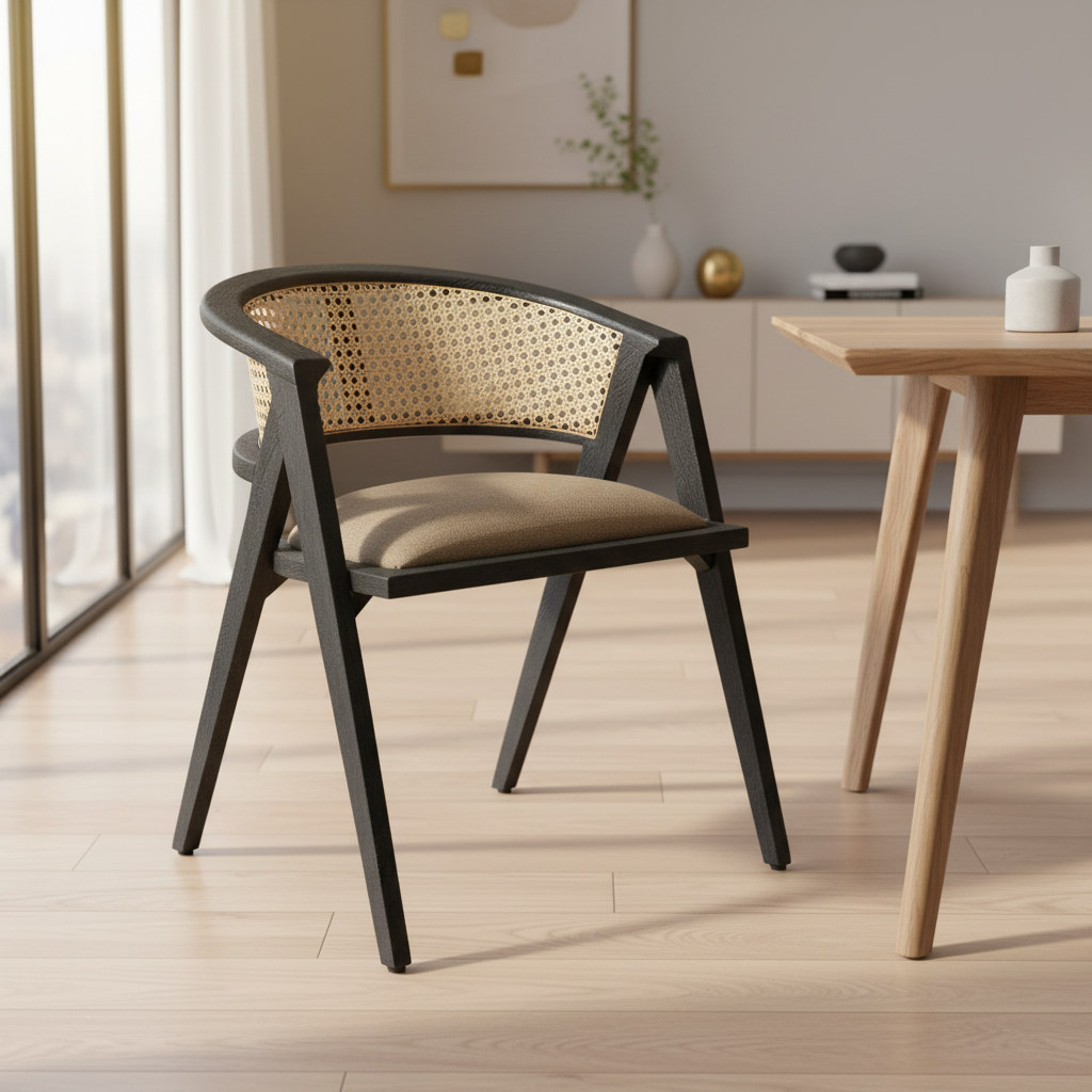 Mercana Tabitha 23" x 23" x 30" Solid Wood Dining Chair