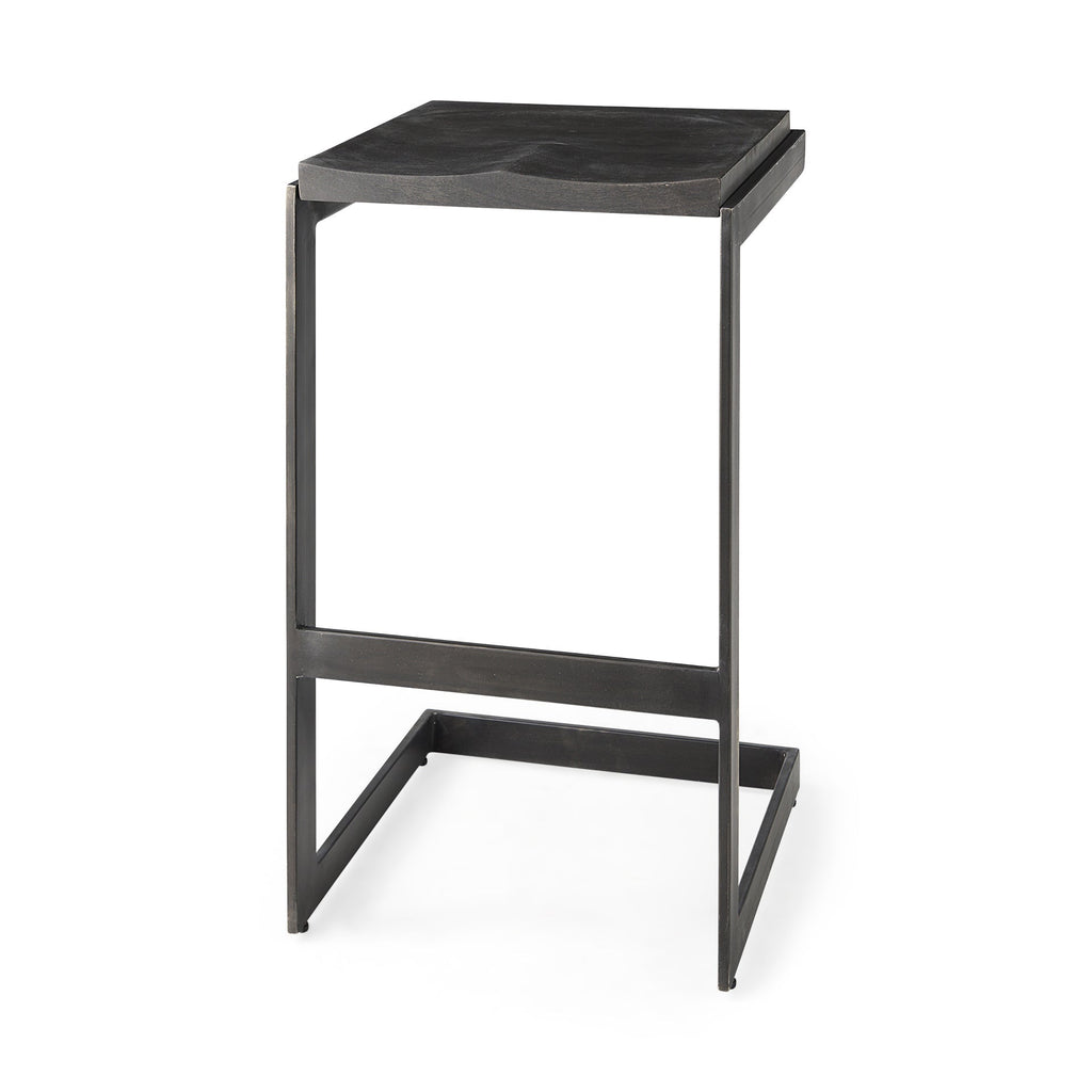 Mercana Kiran 17" x 17" x 30" Metal Stool