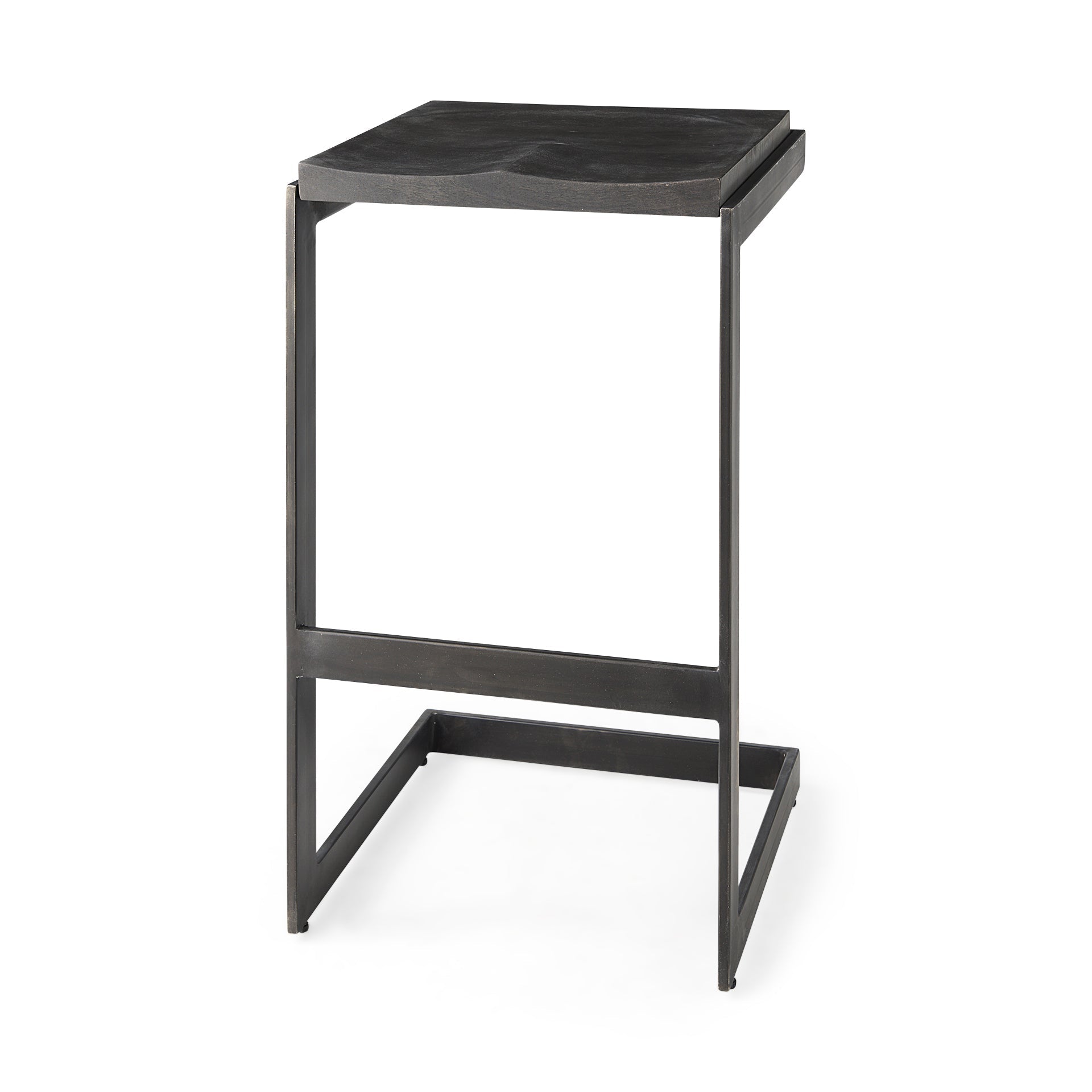 Mercana Kiran 17" x 17" x 30" Metal Stool