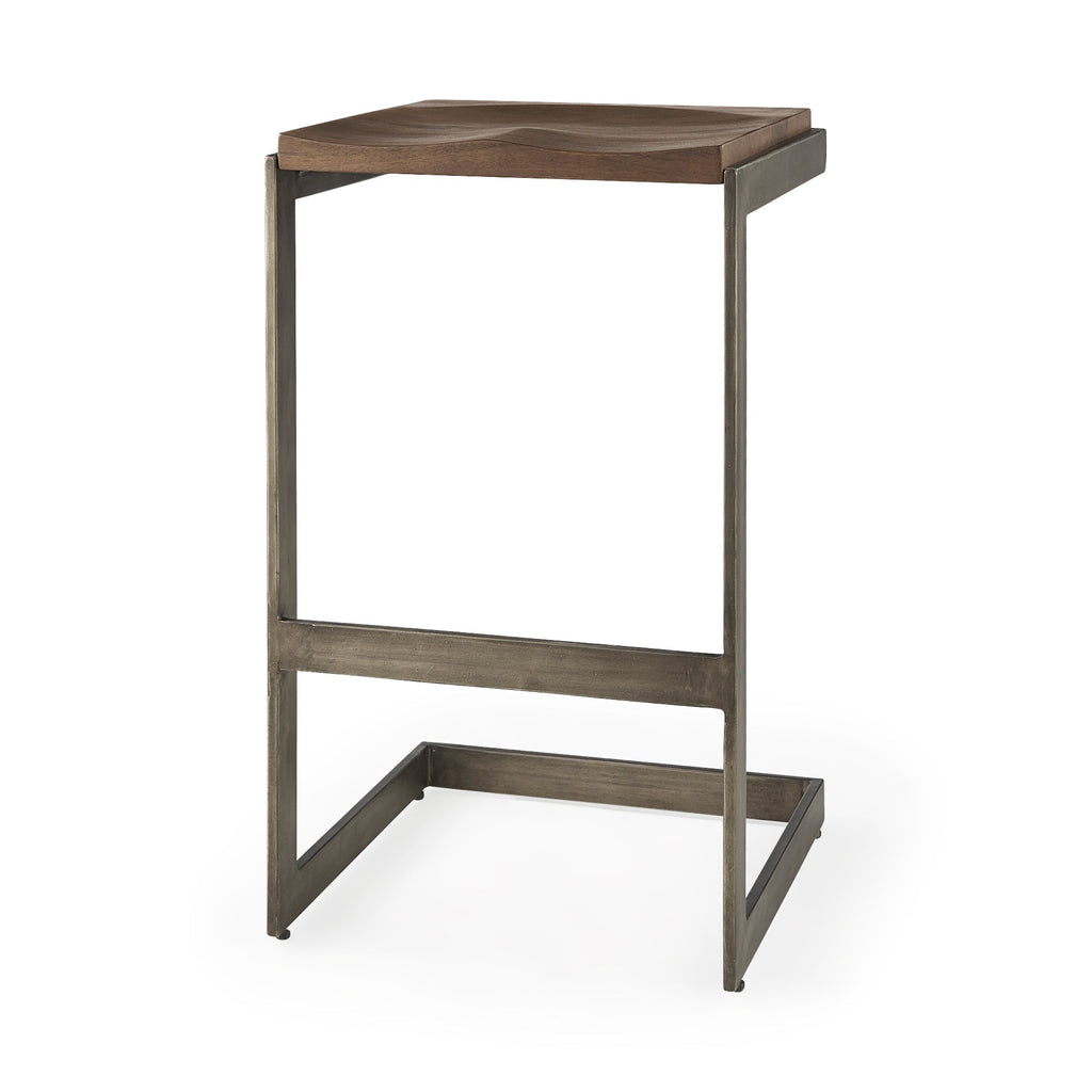 Mercana Kiran 17" x 17" x 30" Metal Stool