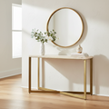 Mercana Faye 50" x 15" x 30" Iron Console Table