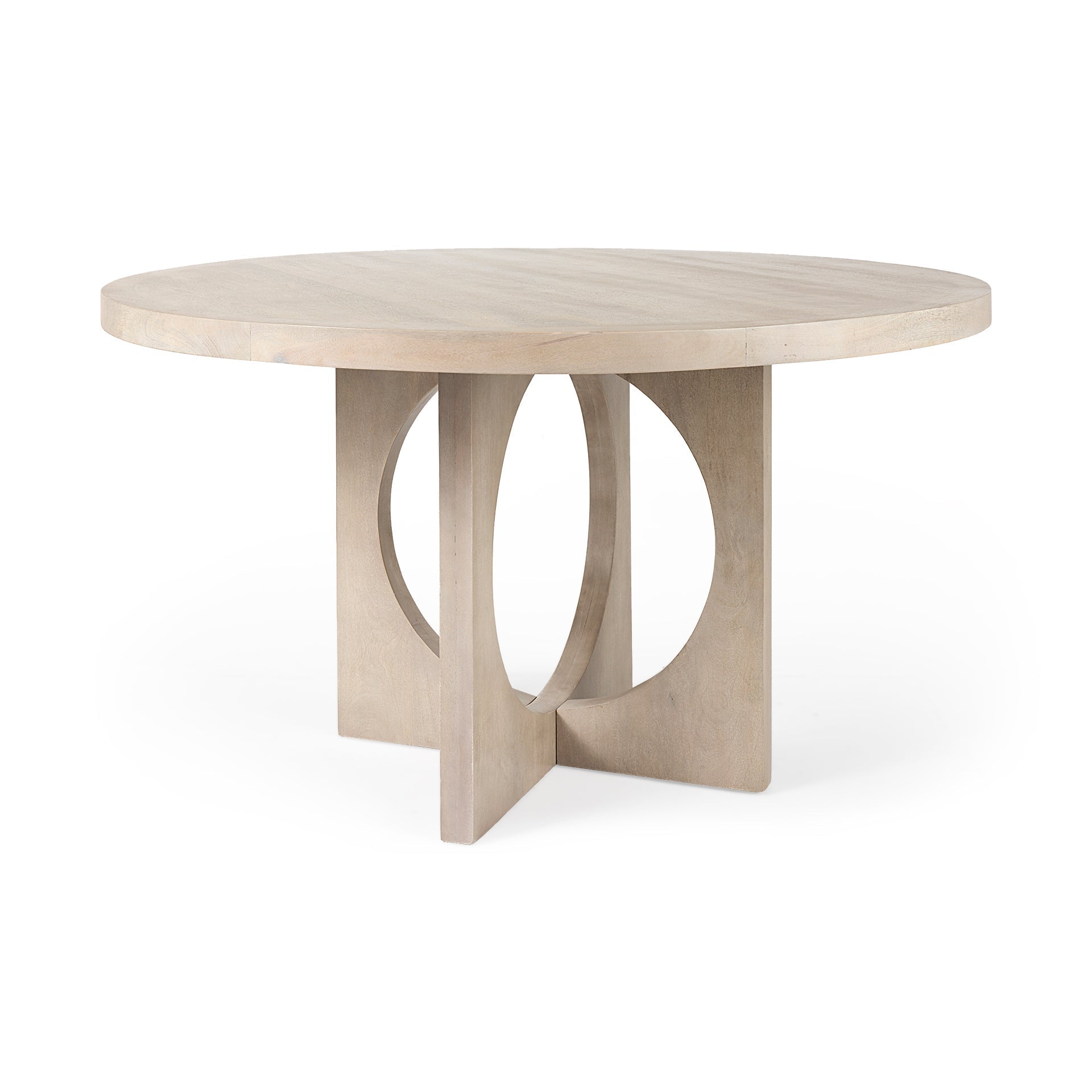 Mercana Liesl 54" x 54" x 30" Solid Wood Dining Table