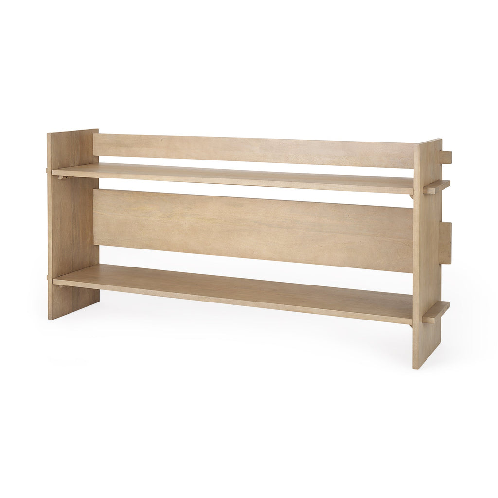 Mercana Aida 76" x 16" x 36" Solid Wood Console Table