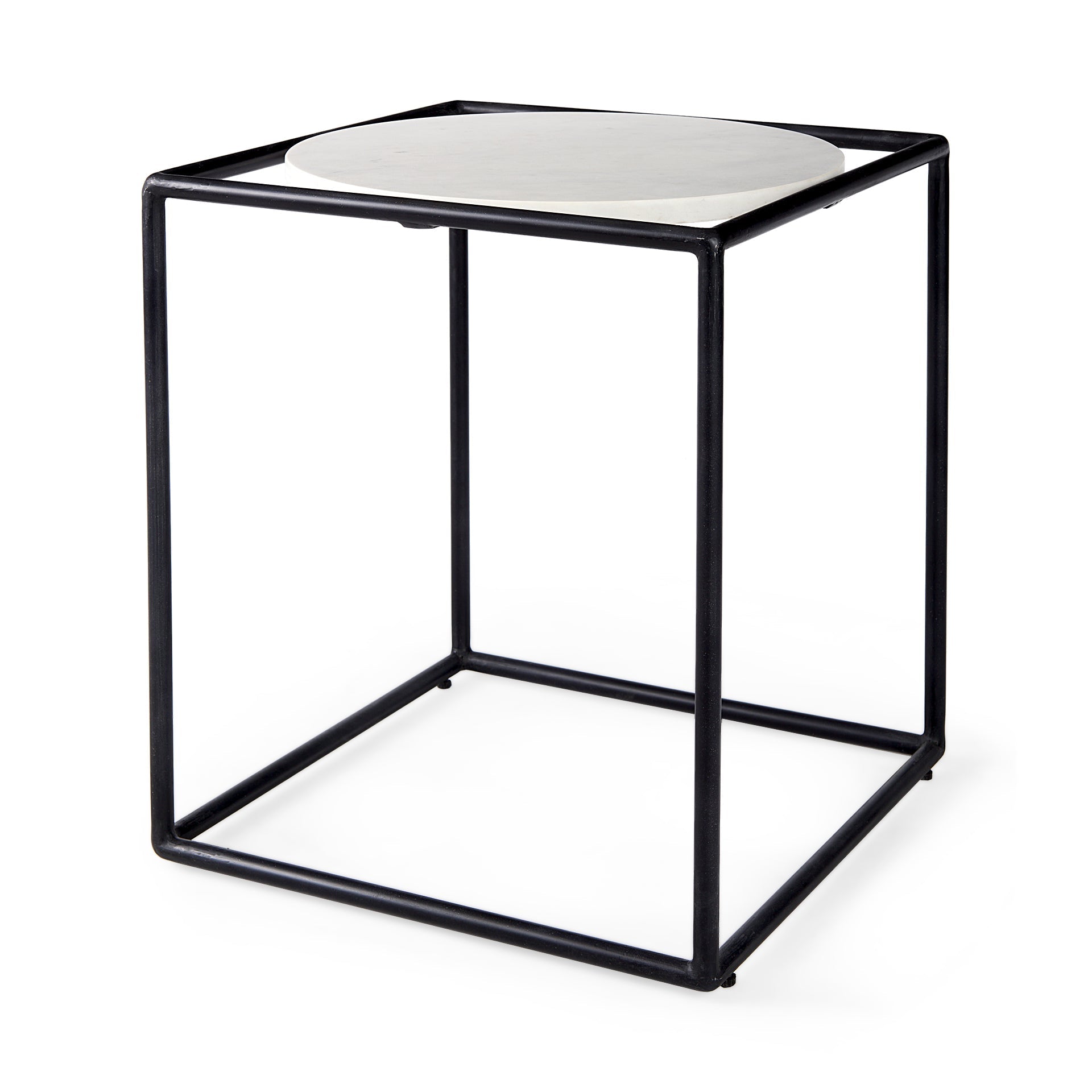 Mercana Austen 20" x 20" x 22" Metal Side Table