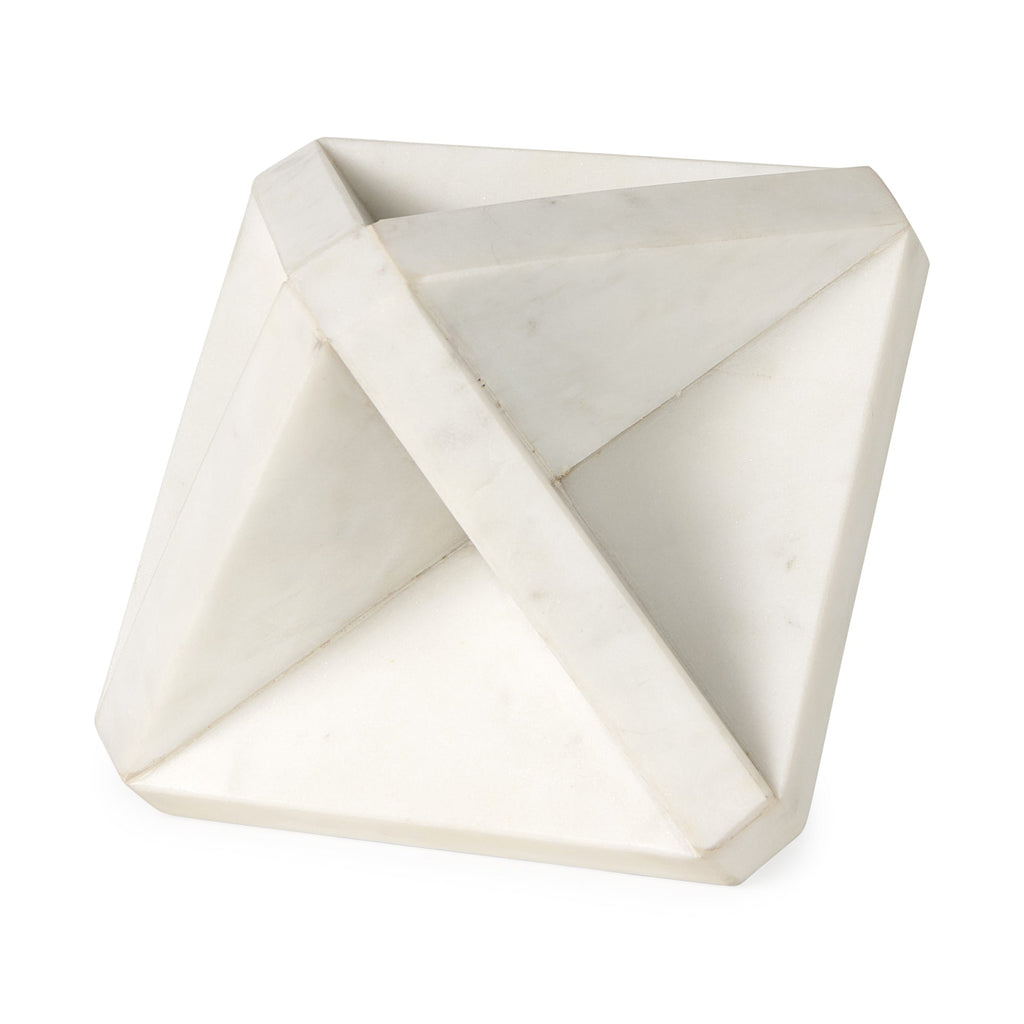 Mercana Sophia 5.5" x 5.5" x 8.5" Marble Decorative Object
