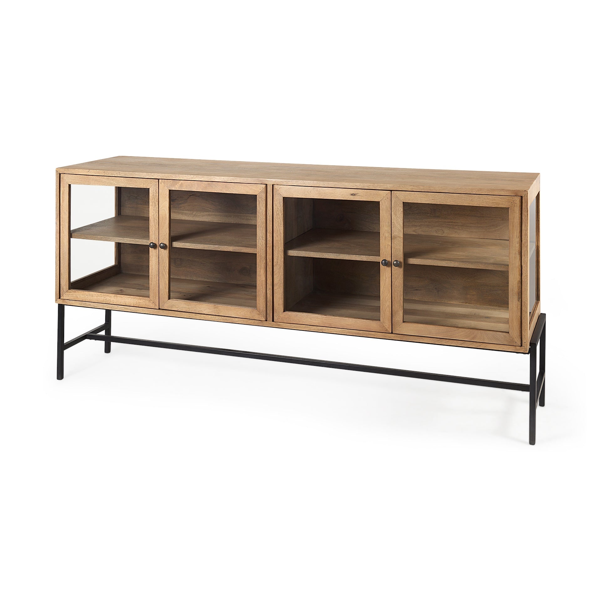 Mercana Arelius 70" x 18.8" x 32" Solid Wood Sideboard