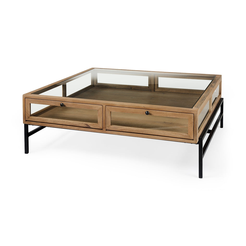 Mercana Arelius 43.5" x 43.5" x 15" Coffee Table
