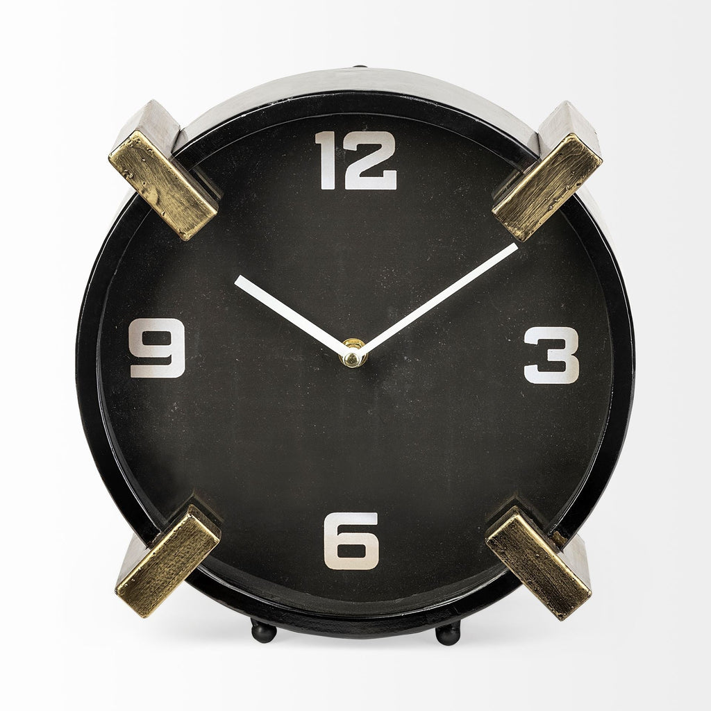 Mercana Agar 10" x 4.5" x 10" Table Clock