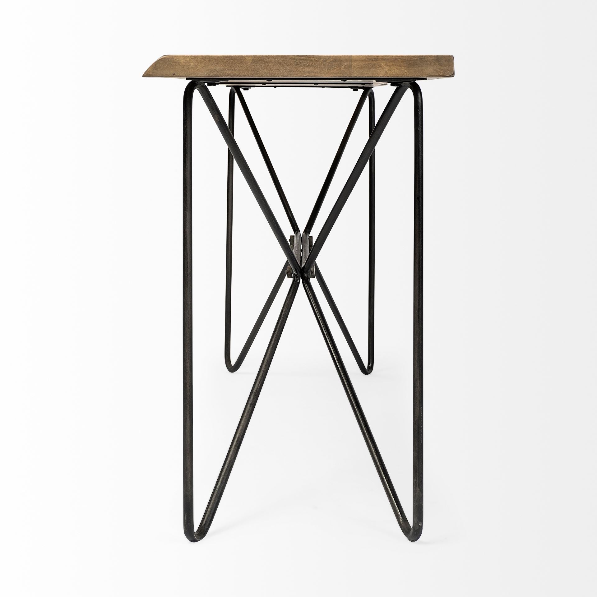 Mercana Papillion 66" x 17" x 29" Iron Console Table