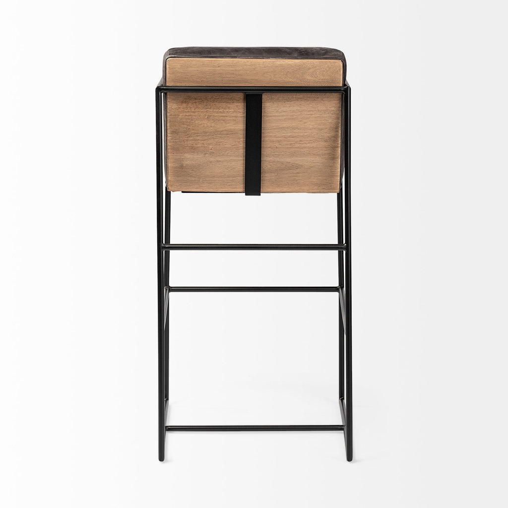 Mercana Stamford 18.7" x 22.6" x 40" Wood Stool
