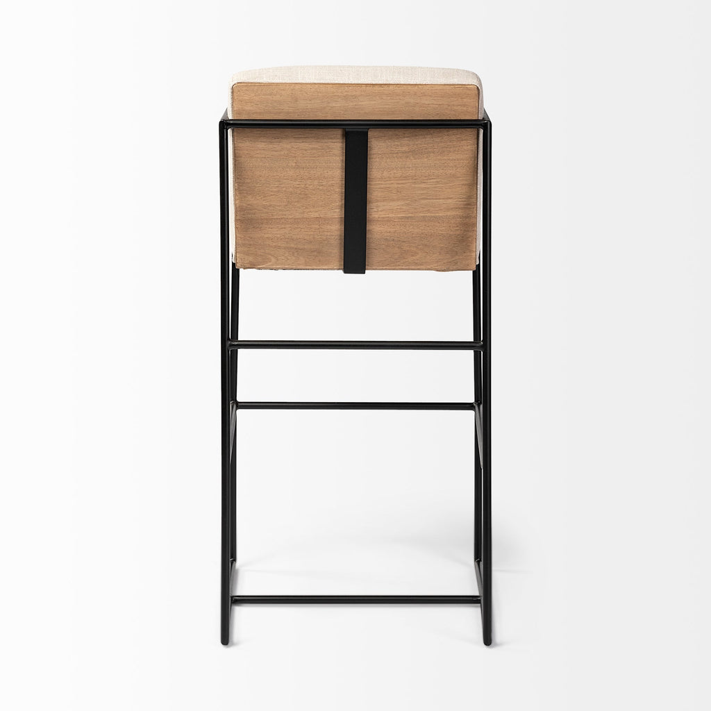 Mercana Stamford 18.7" x 22.6" x 40" Metal Stool