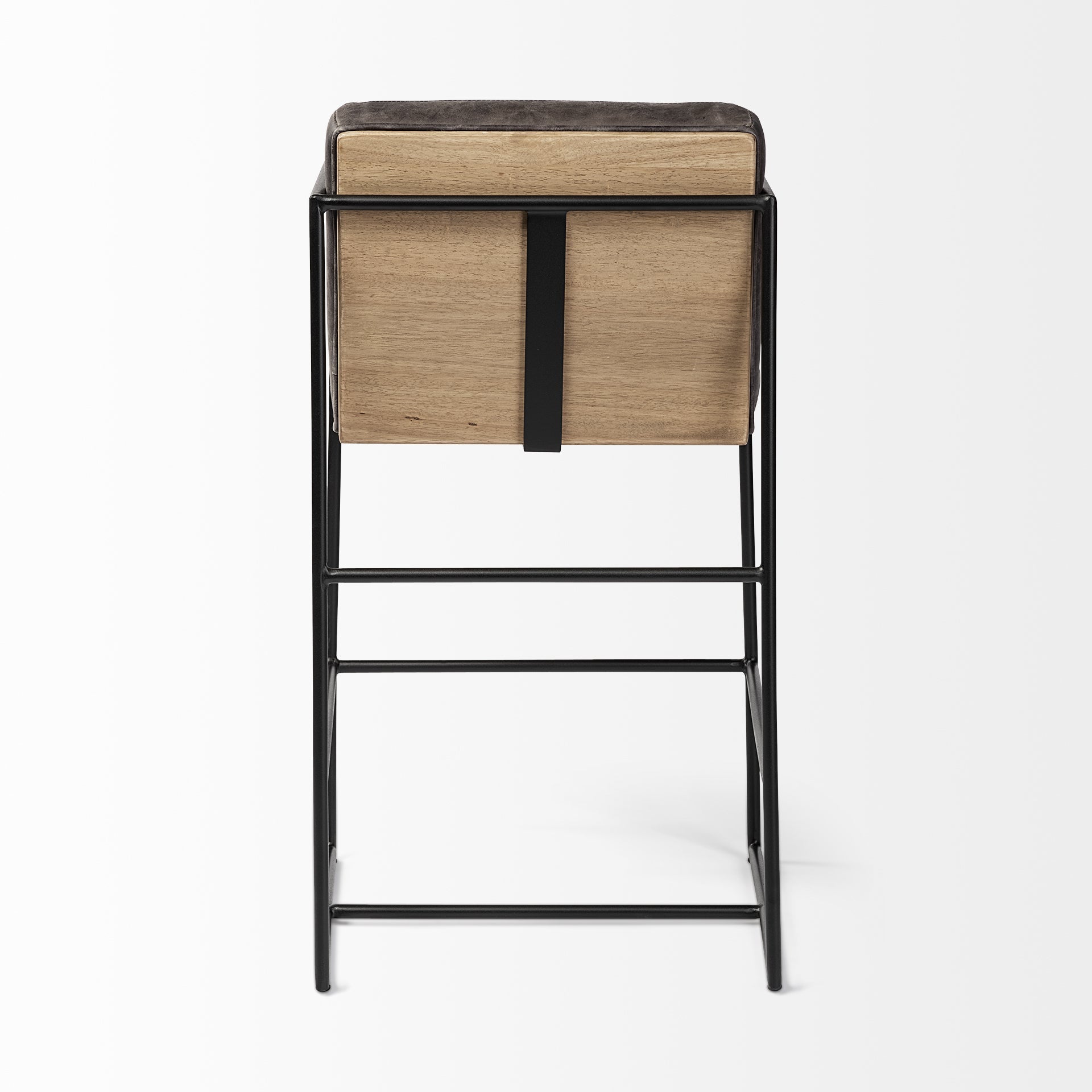 Mercana Stamford 18.7" x 22.6" x 36" Metal Stool